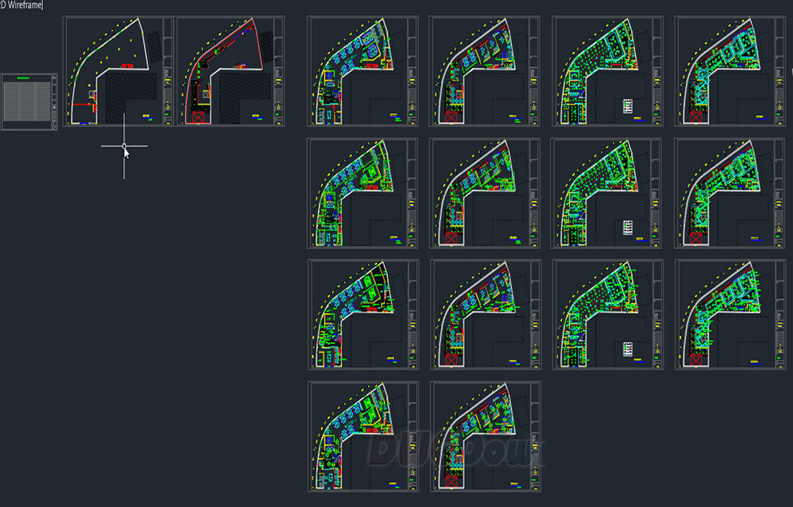 دانلود فایل اتوکد نقشه‌های دفتر کار لوکس DWG | Luxury Office Cad Dwg Drawings برای AutoCAD